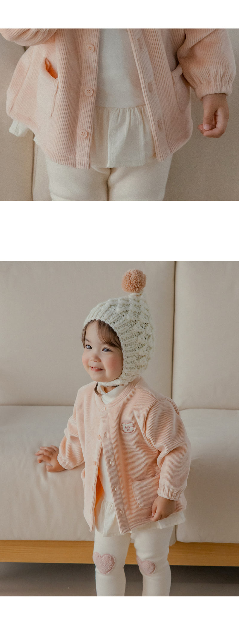 Kids Clara - Korean Baby Fashion - #babyootd - Bly Frill Tee - 3