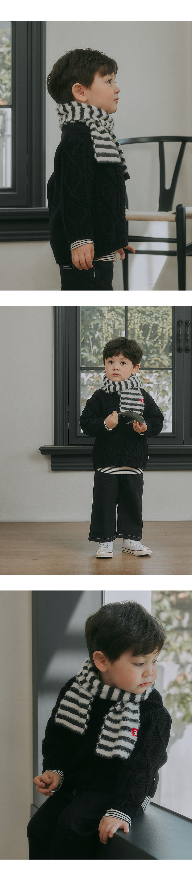 Kids Clara - Korean Baby Fashion - #babyootd - Brahms Baby Knit Sweater - 7