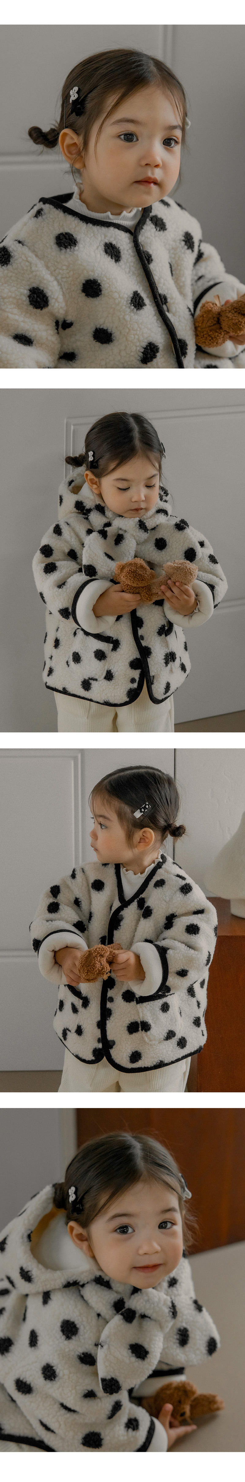 Kids Clara - Korean Baby Fashion - #babyoninstagram - Ella Baby Hairpin Set (set of 5) - 4