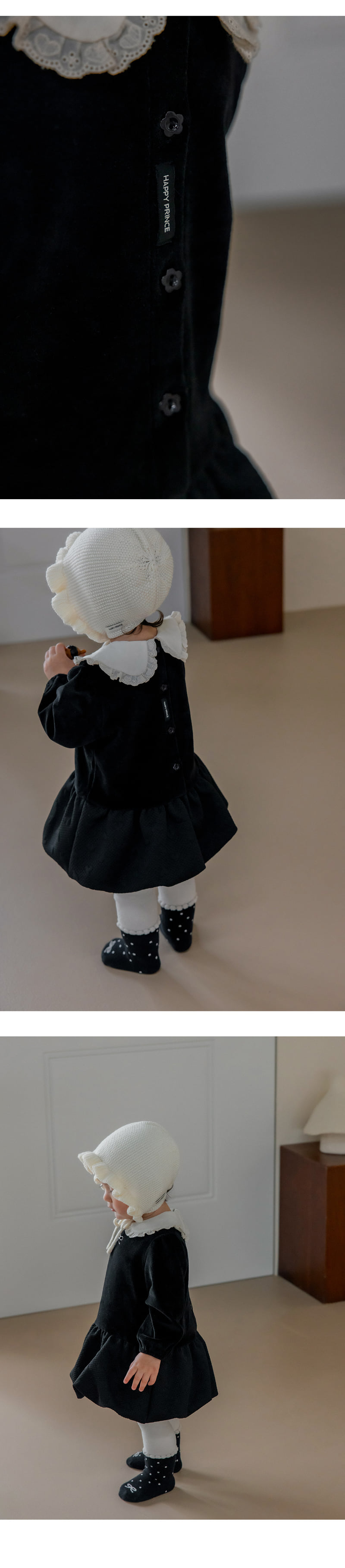 Kids Clara - Korean Baby Fashion - #babyoninstagram - Rory Balloon Baby One-piece - 4