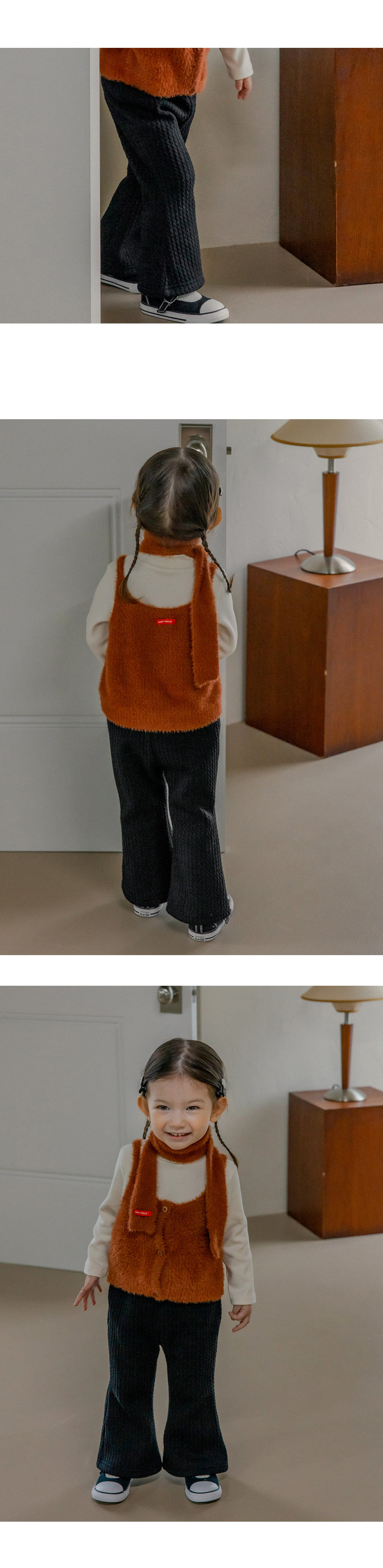 Kids Clara - Korean Baby Fashion - #babyootd - Misty Bootcut Leggings - 5