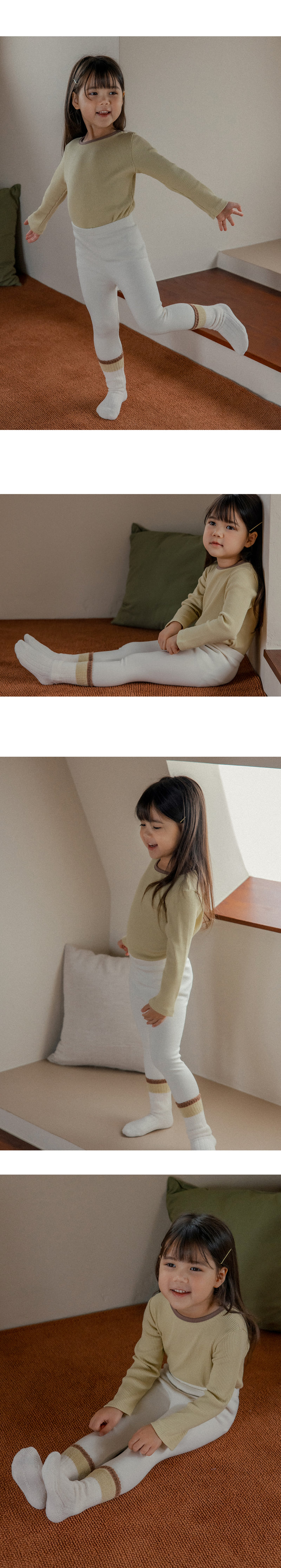 Kids Clara - Korean Baby Fashion - #babyootd - Morin Winter Baby Knee Socks (set of 5) - 4