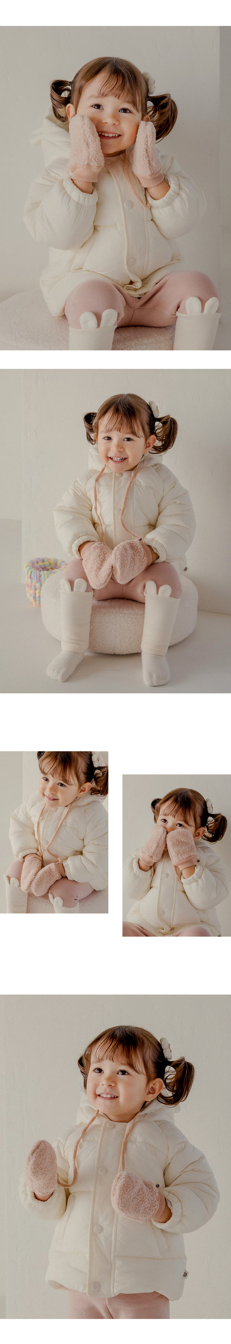 Kids Clara - Korean Baby Fashion - #babyoutfit - Aubrey Baby Gloves - 4