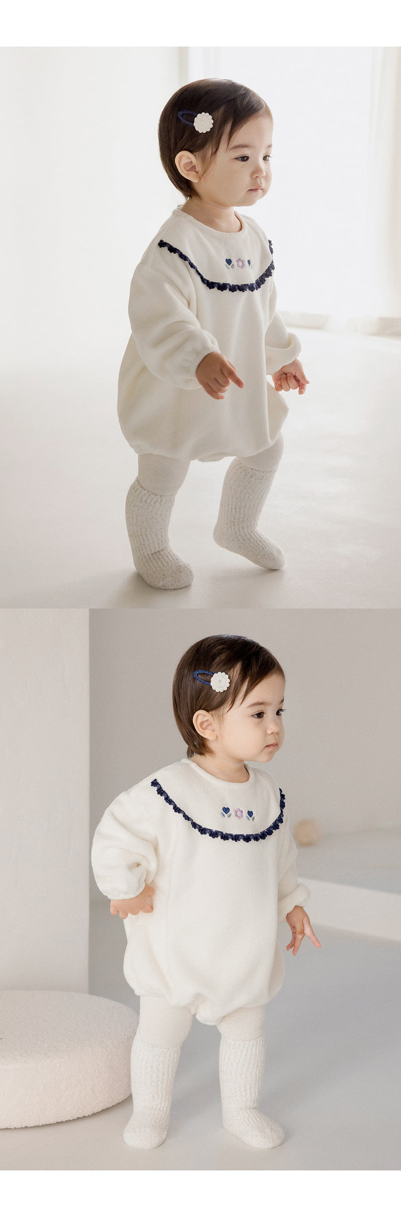 Kids Clara - Korean Baby Fashion - #babyoutfit - Wayne Ribbed Winter Baby Knee Socks (set of 5) - 2