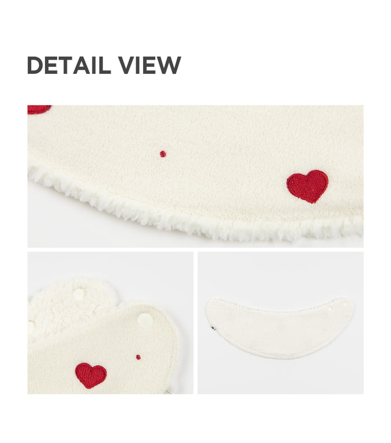 Kids Clara - Korean Baby Fashion - #babyoutfit - Cupid Snow Baby Banana Bib (set of 5) - 5