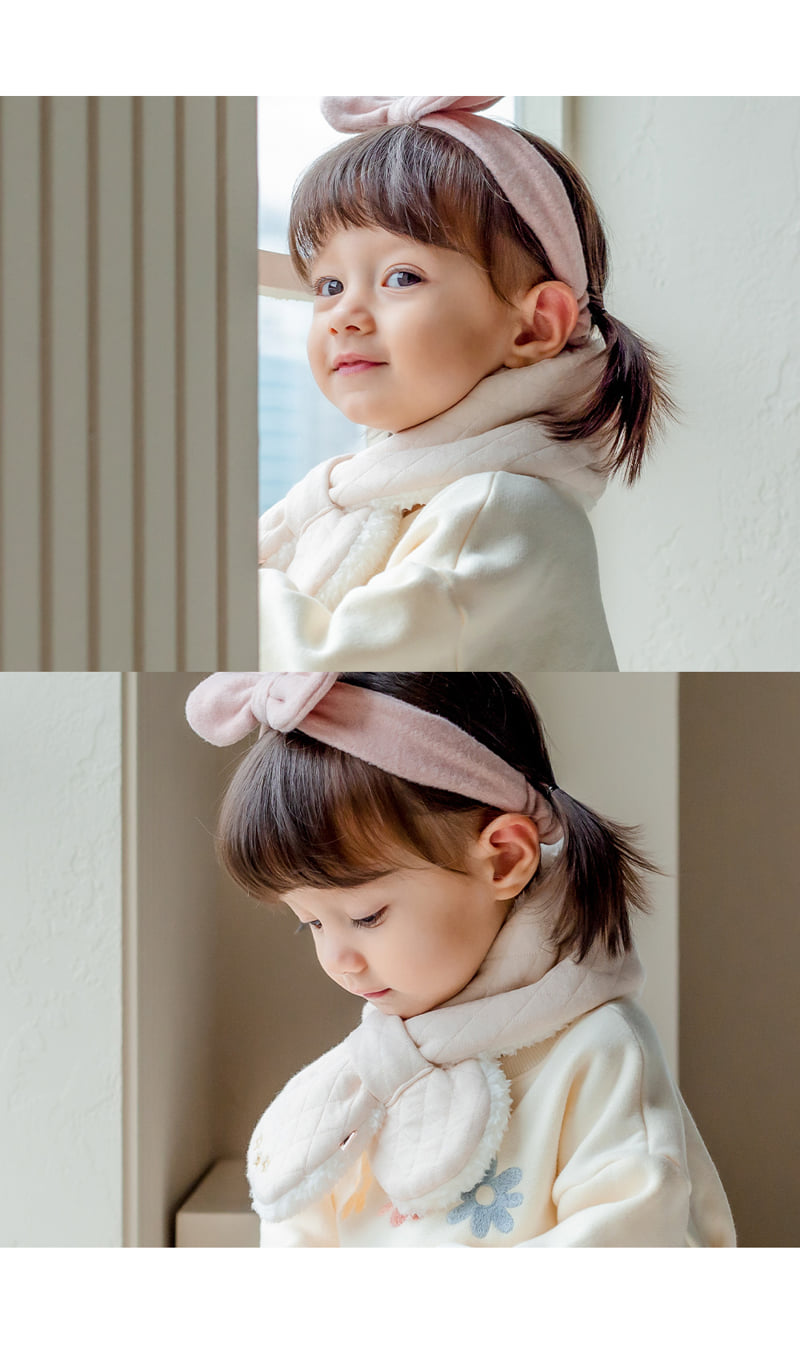 Kids Clara - Korean Baby Fashion - #babyoutfit - Lavina Snow Baby Neck Warmer - 3