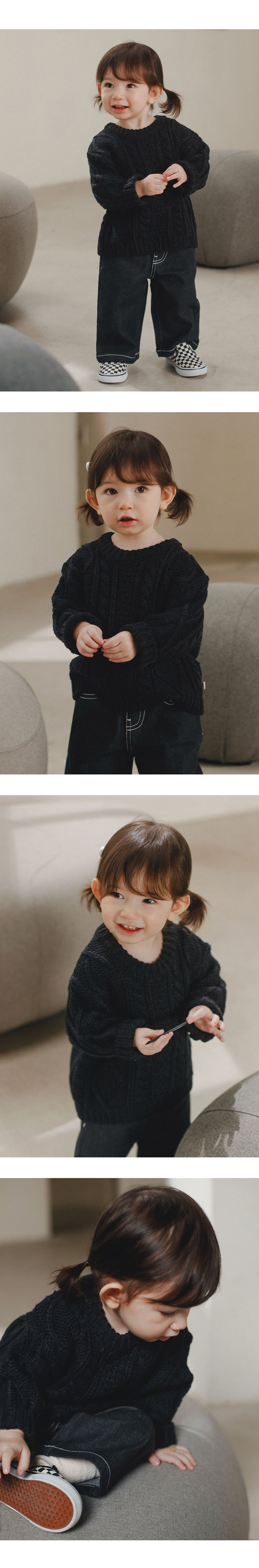 Kids Clara - Korean Baby Fashion - #babyoutfit - Brahms Baby Knit Sweater - 8