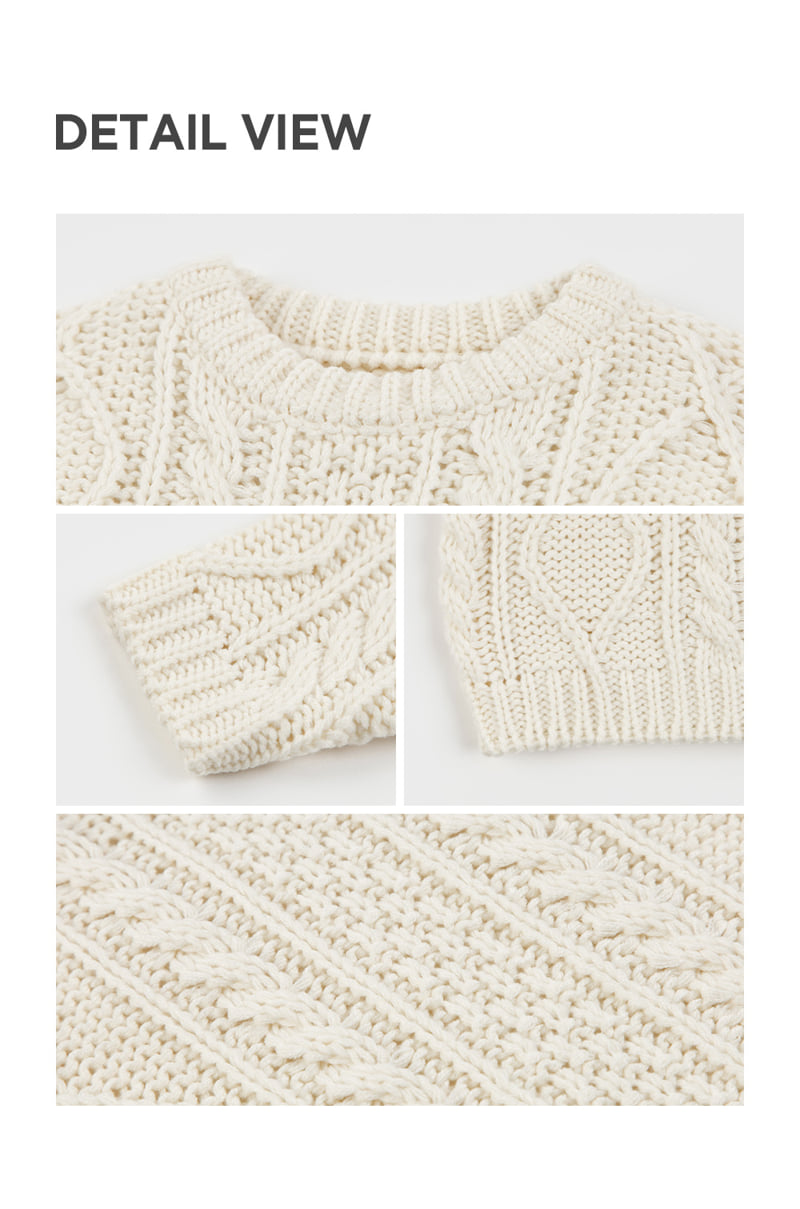 Kids Clara - Korean Baby Fashion - #babyoutfit - Brahms Baby Knit Sweater - 9