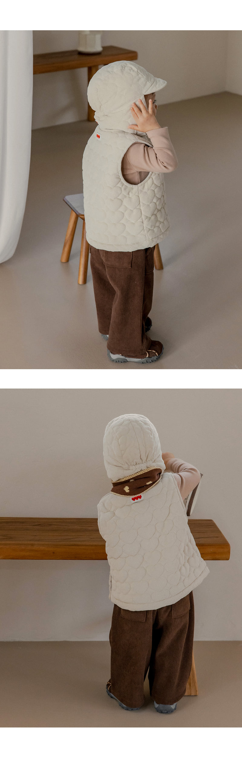 Kids Clara - Korean Baby Fashion - #babyoutfit - S’more Fleece Corduroy Wide Pants - 3