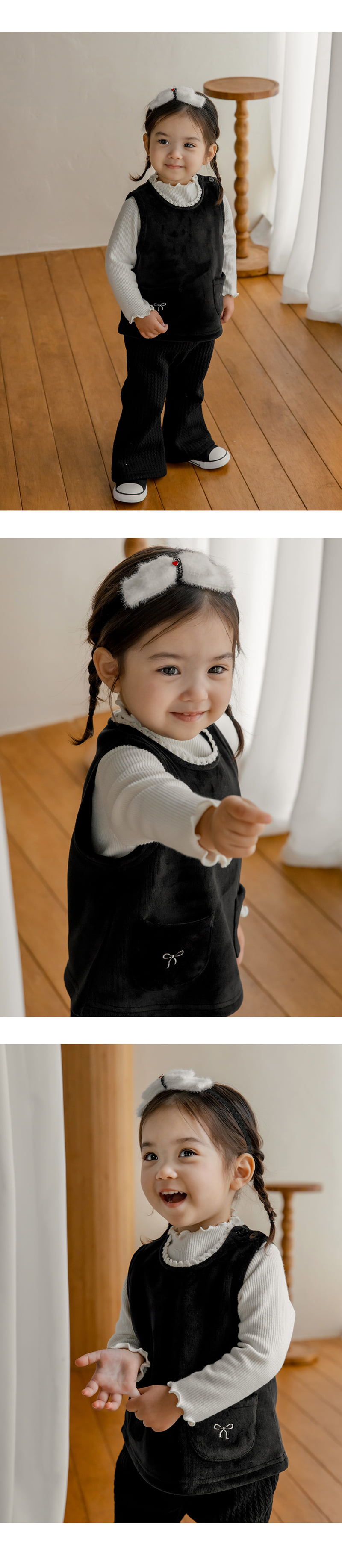 Kids Clara - Korean Baby Fashion - #babyoutfit - Ella Vest - 2