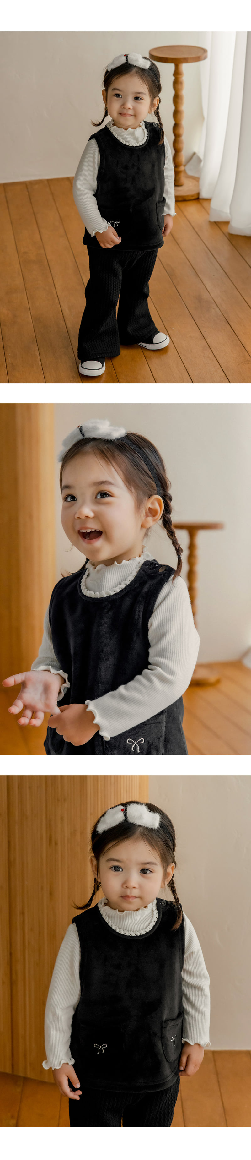 Kids Clara - Korean Baby Fashion - #babyoutfit - Irie Tee - 5