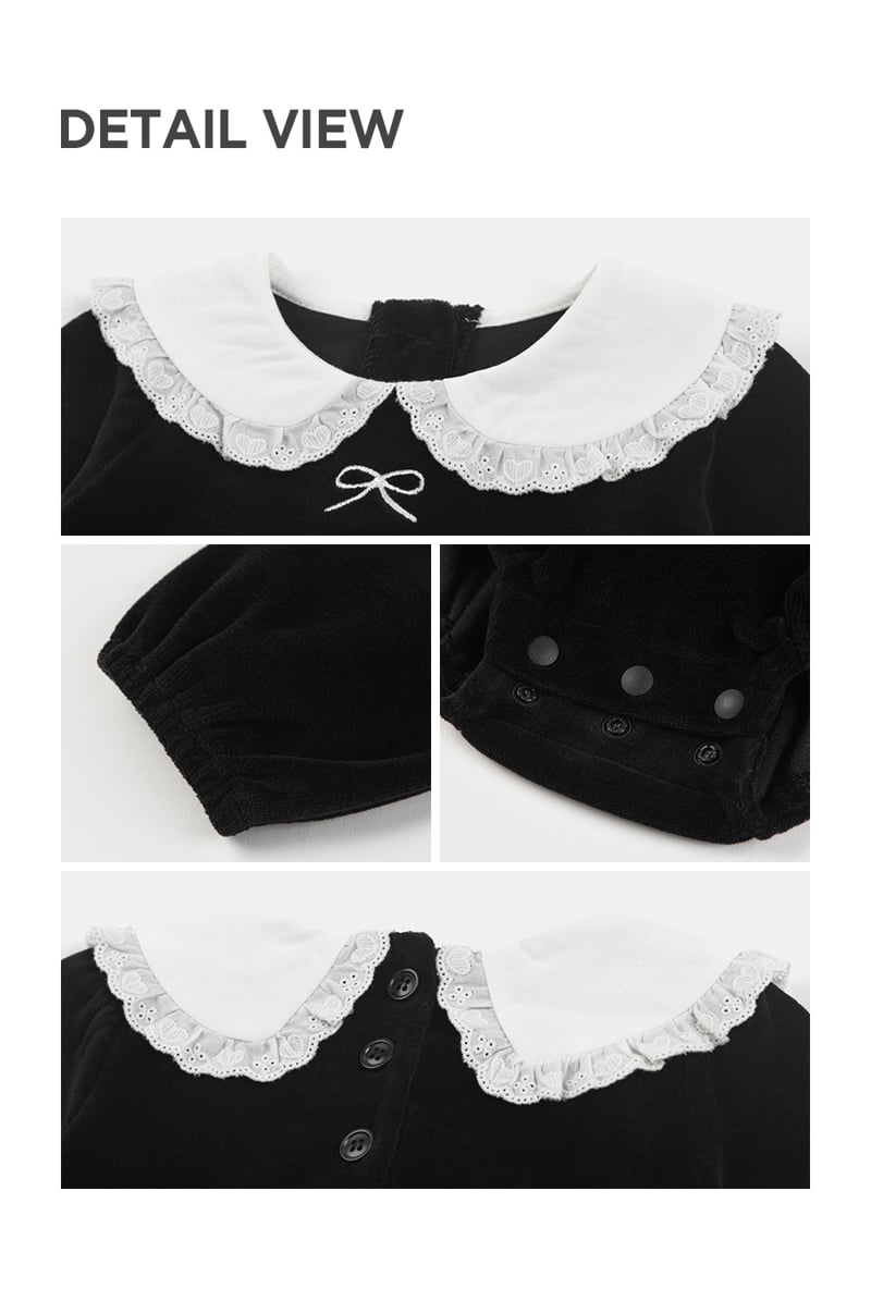 Kids Clara - Korean Baby Fashion - #babyoutfit - Rory Bodysuit - 5