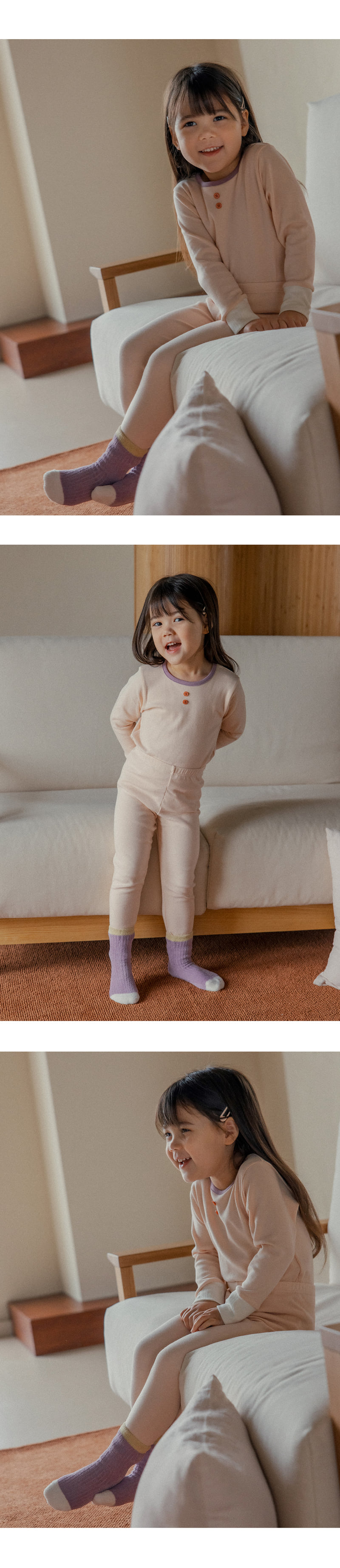 Kids Clara - Korean Baby Fashion - #babywear - Livio Winter Socks 3 Color Set (set of 5) - 5