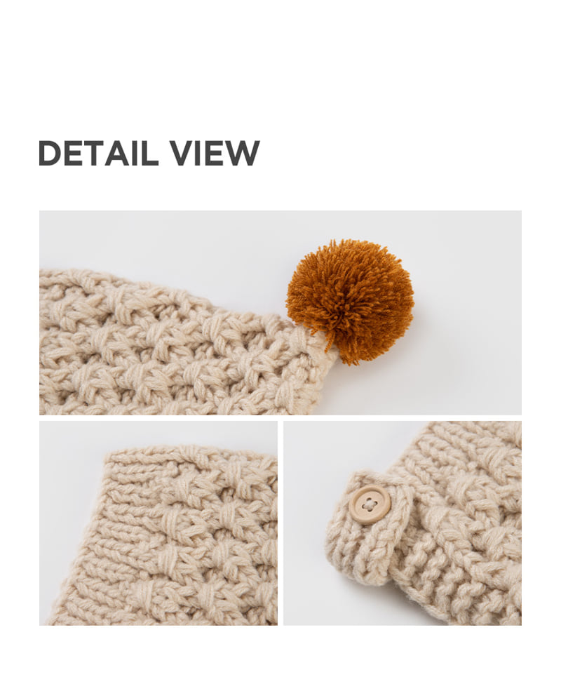 Kids Clara - Korean Baby Fashion - #babywear - New Connie Elf Pom Pom Knit Baby Hat - 8