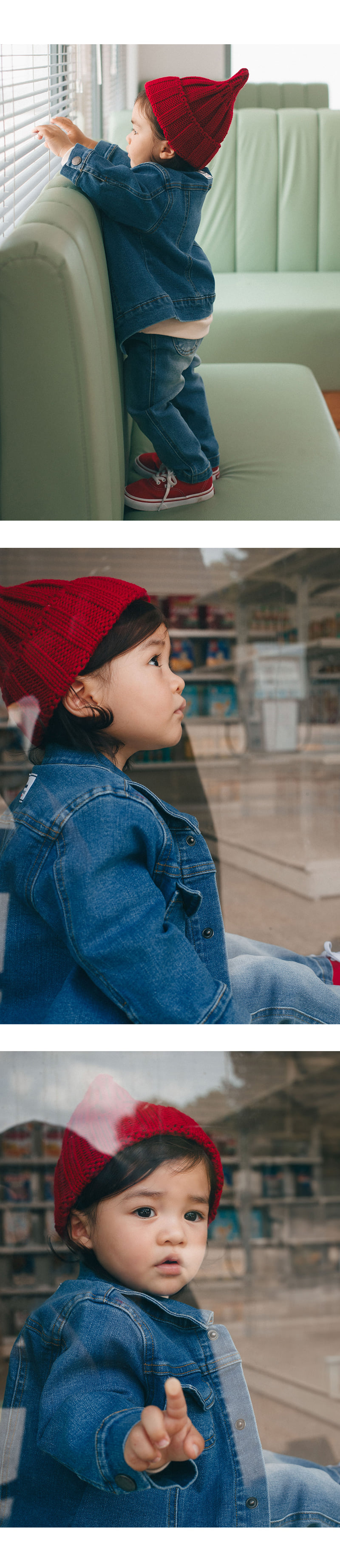 Kids Clara - Korean Baby Fashion - #babywear - Sand Knit Baby Beanie - 7