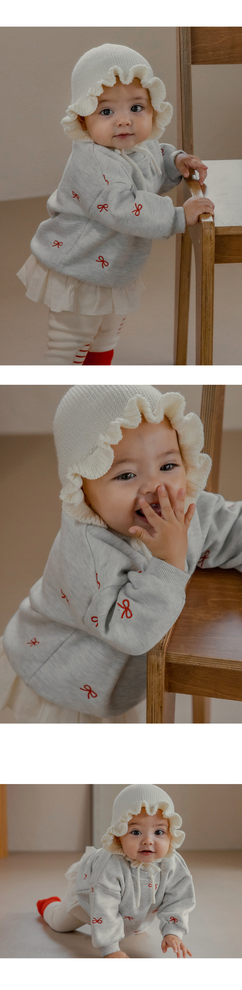 Kids Clara - Korean Baby Fashion - #babywear - Nelly Brushed Sweatshirt - 5