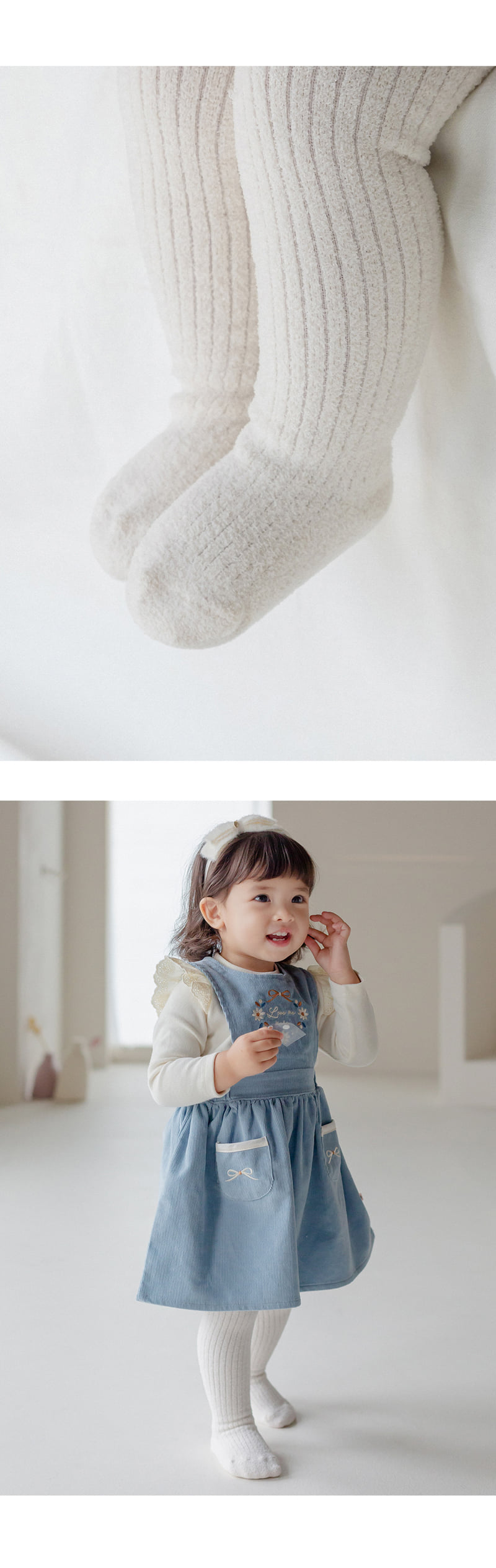 Kids Clara - Korean Baby Fashion - #babywear - Remy Winter Baby Tights (set of 5) - 3