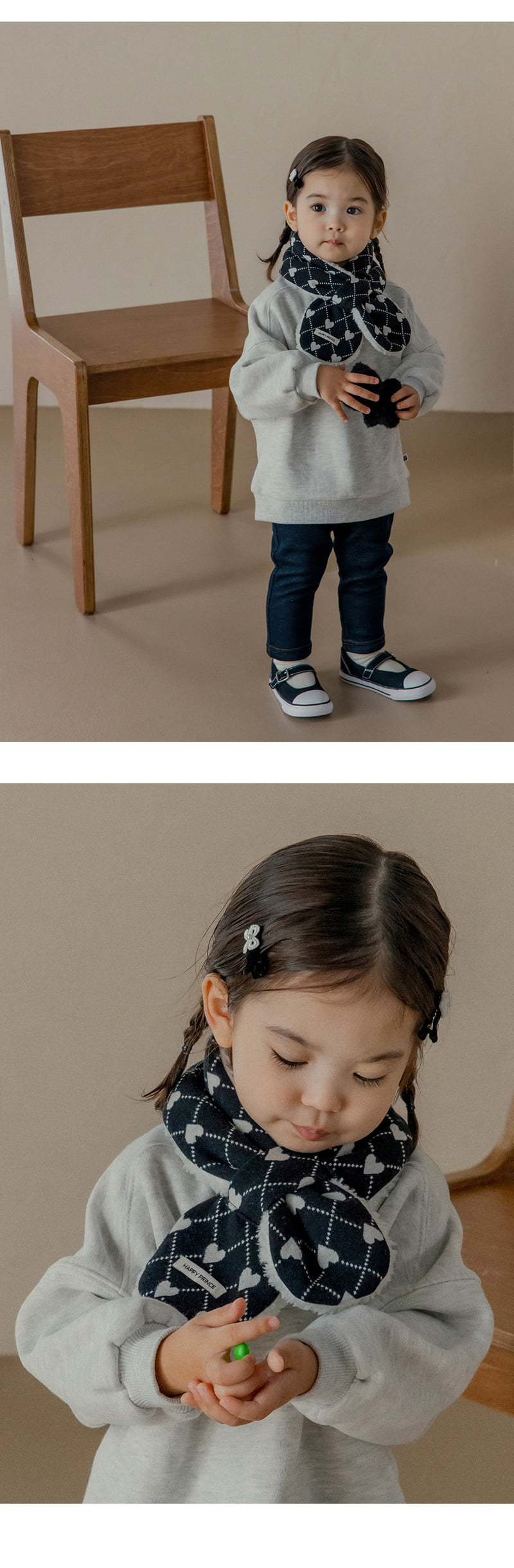 Kids Clara - Korean Baby Fashion - #babywear - Ella Snow Baby Neck Warmer - 6