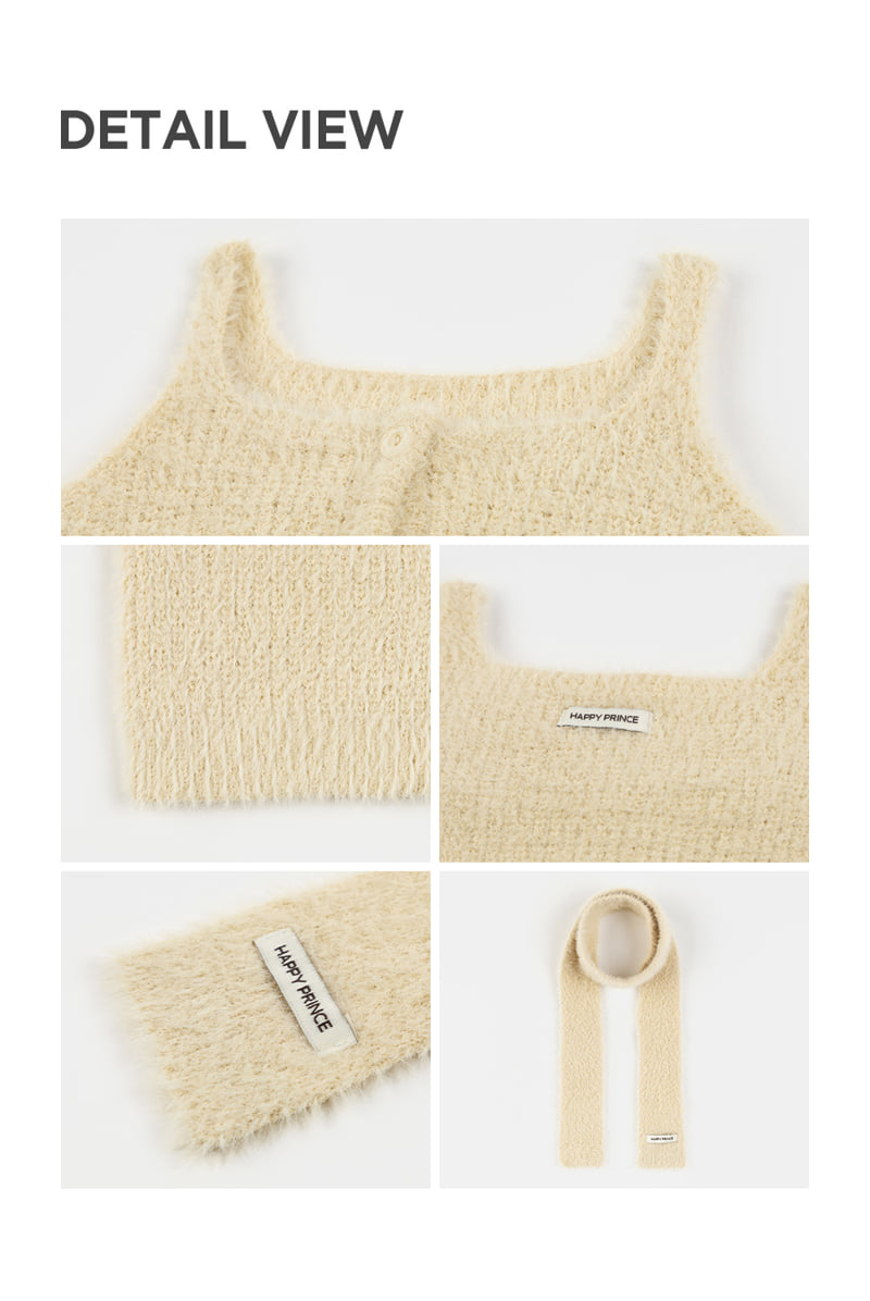Kids Clara - Korean Baby Fashion - #babywear - Mielo Knit Baby Bustier Set - 7