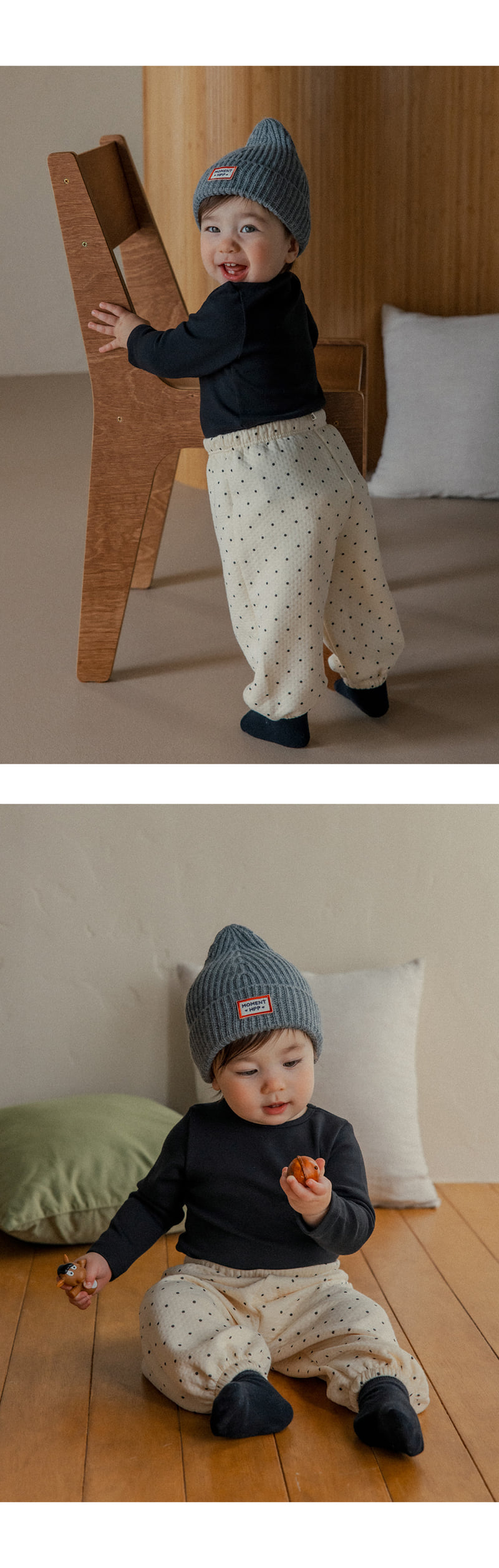 Kids Clara - Korean Baby Fashion - #babywear - Duvet Bamboo Baby Easywear - 4