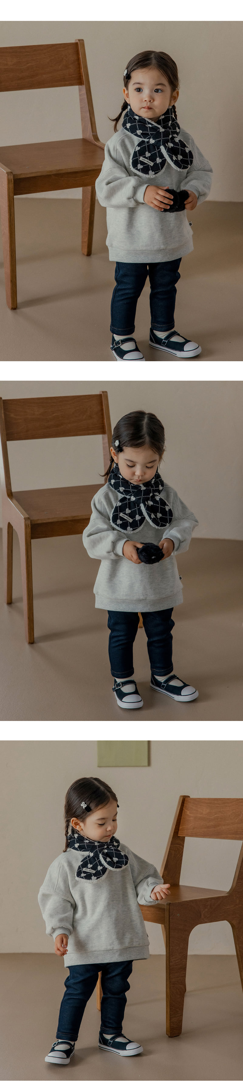 Kids Clara - Korean Baby Fashion - #onlinebabyboutique - Pole Brushed Baby Jeggings - 2