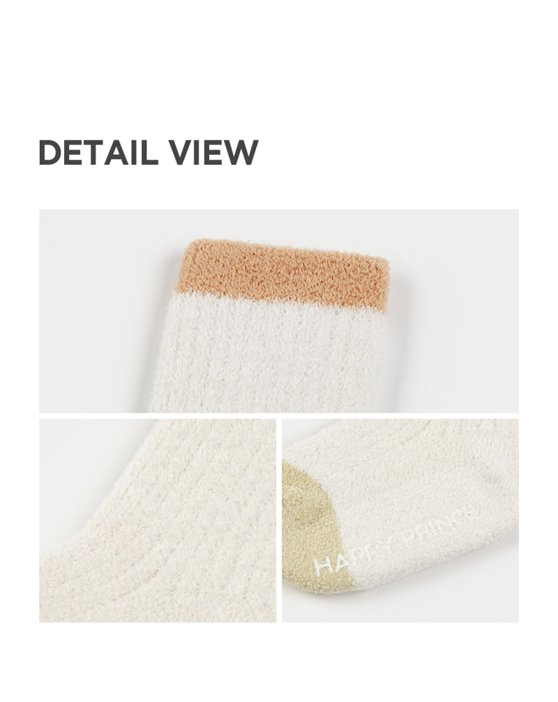 Kids Clara - Korean Baby Fashion - #onlinebabyshop - Livio Winter Socks 3 Color Set (set of 5) - 7