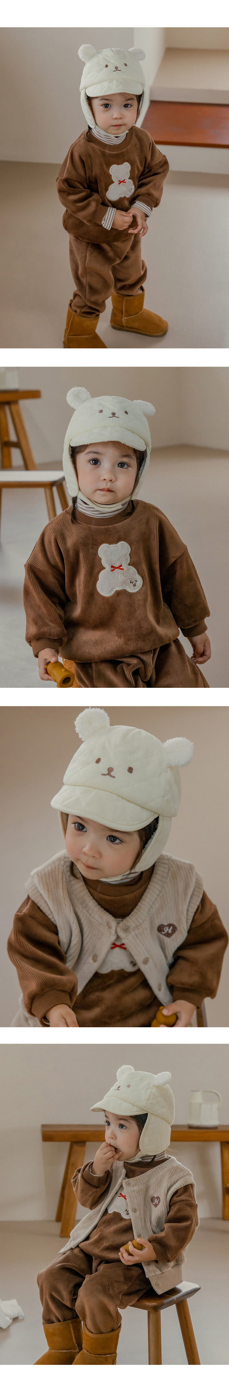 Kids Clara - Korean Baby Fashion - #onlinebabyshop - Cosmo Winter Baby Cap - 3