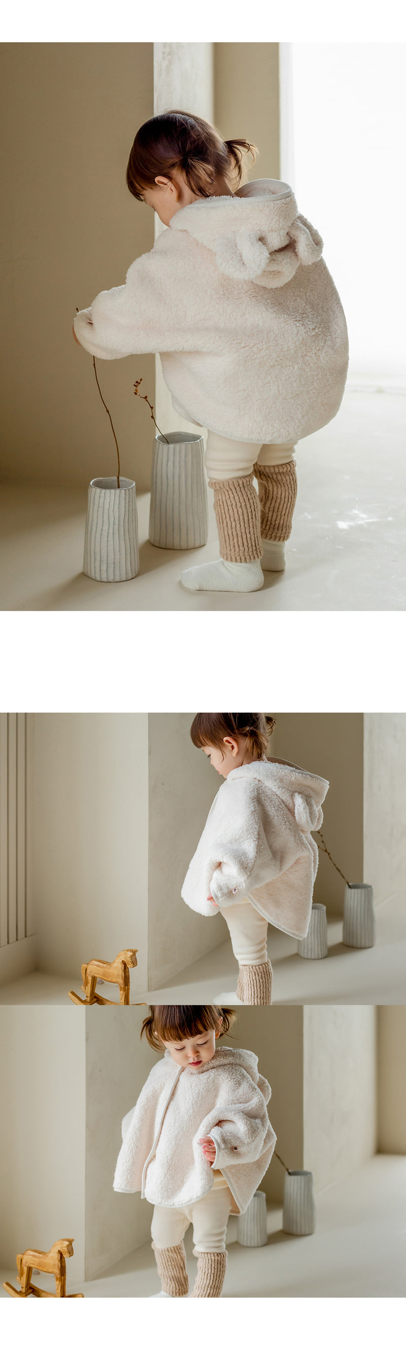Kids Clara - Korean Baby Fashion - #onlinebabyboutique - Kai Brushed Baby Leggings - 4