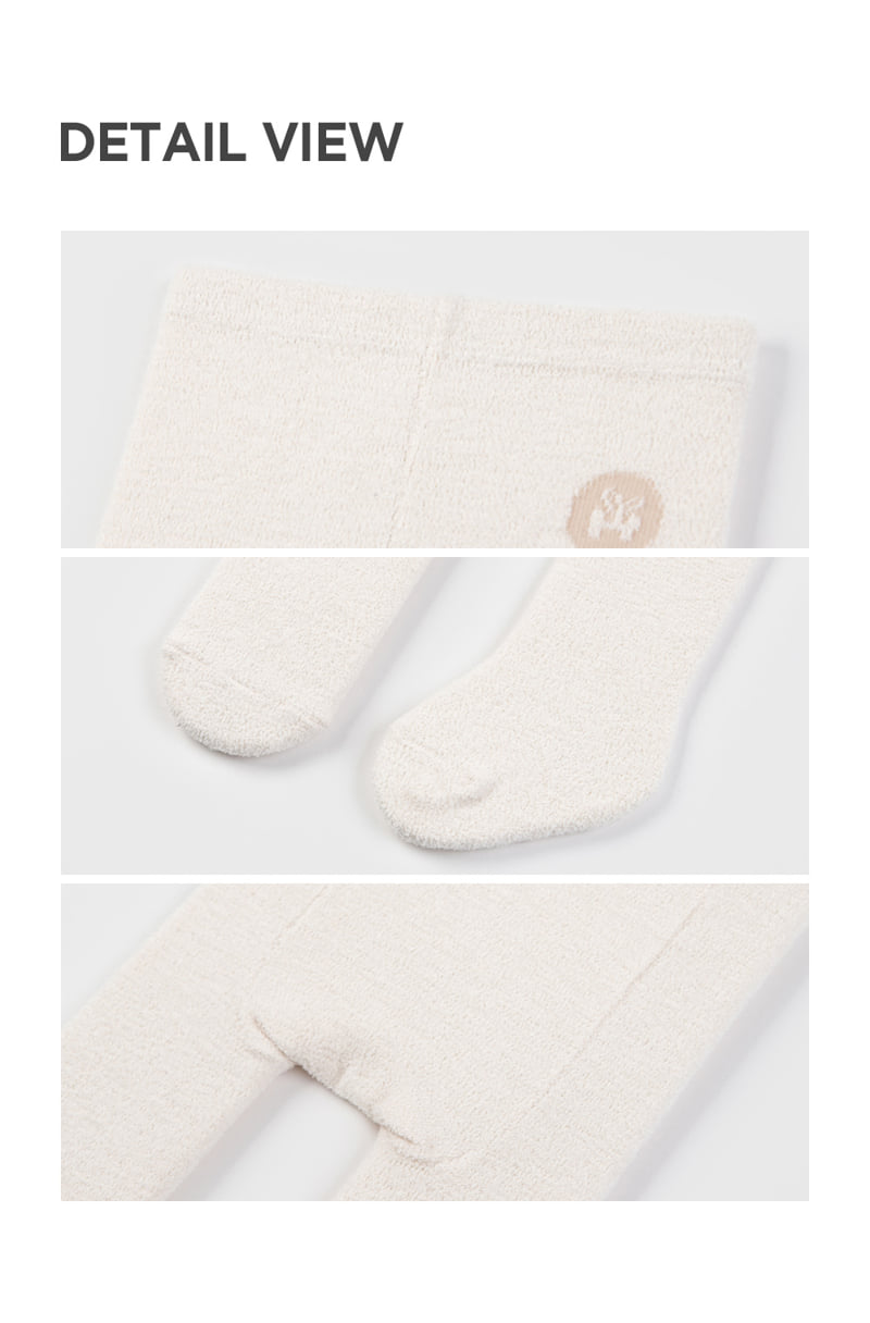 Kids Clara - Korean Baby Fashion - #smilingbaby - Newborn Plain Winter Baby Tights (set of 5) - 5