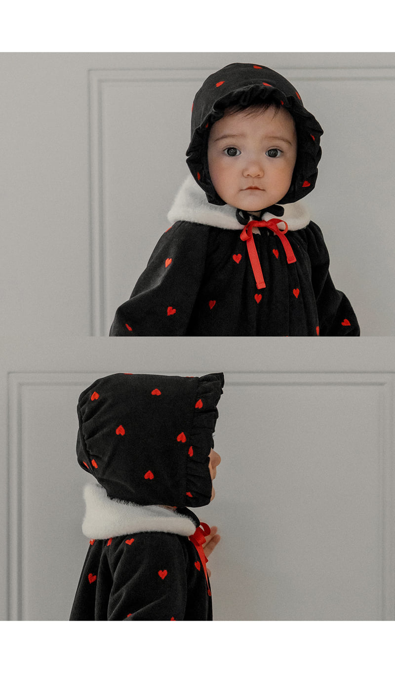 Kids Clara - Korean Baby Fashion - #smilingbaby - Liru Corduroy Baby Bonnet - 2