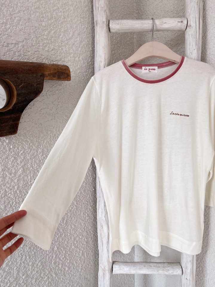 Lagrass - Korean Women Fashion - #momslook - Snow Tee - 6