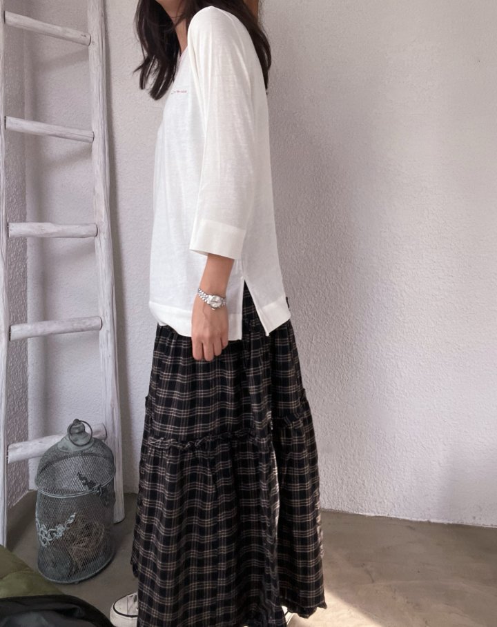 Lagrass - Korean Women Fashion - #momslook - Snow Tee - 8