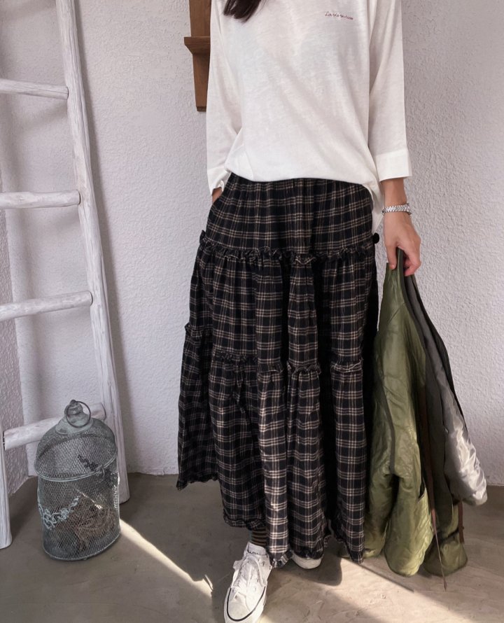 Lagrass - Korean Women Fashion - #momslook - Must Skirt