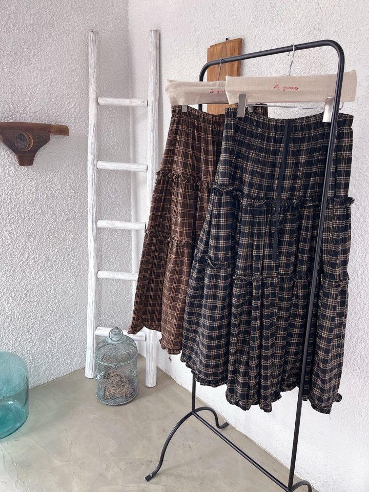 Lagrass - Korean Women Fashion - #momslook - Must Skirt - 7