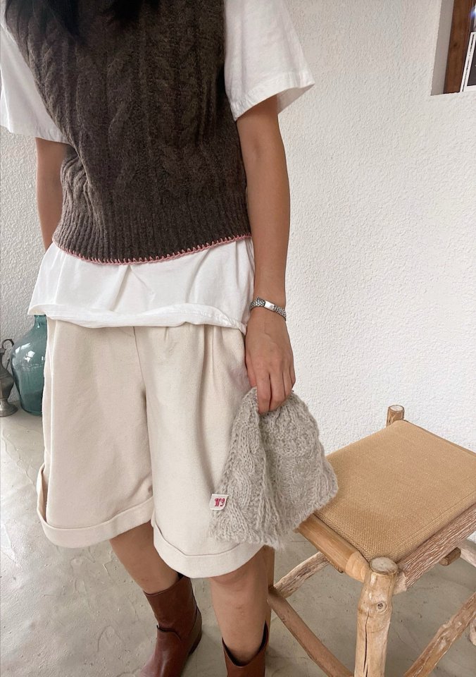 Lagrass - Korean Women Fashion - #womensfashion - Cable Hat - 2