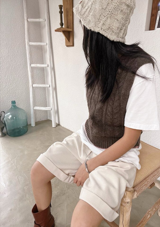 Lagrass - Korean Women Fashion - #womensfashion - Cable Hat - 6