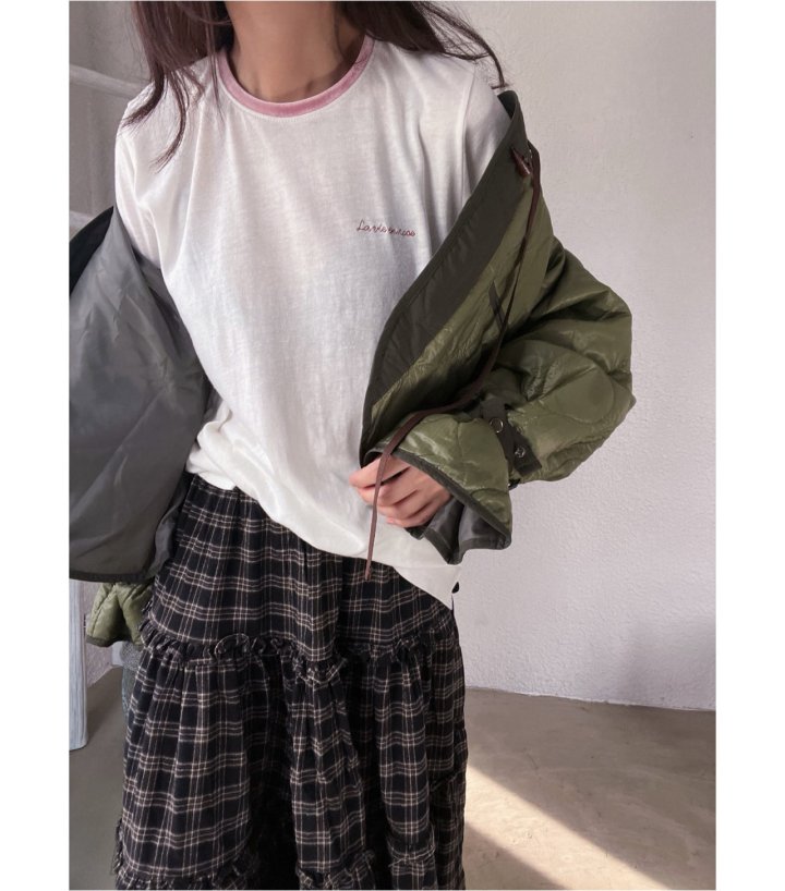 Lagrass - Korean Women Fashion - #womensfashion - Snow Tee