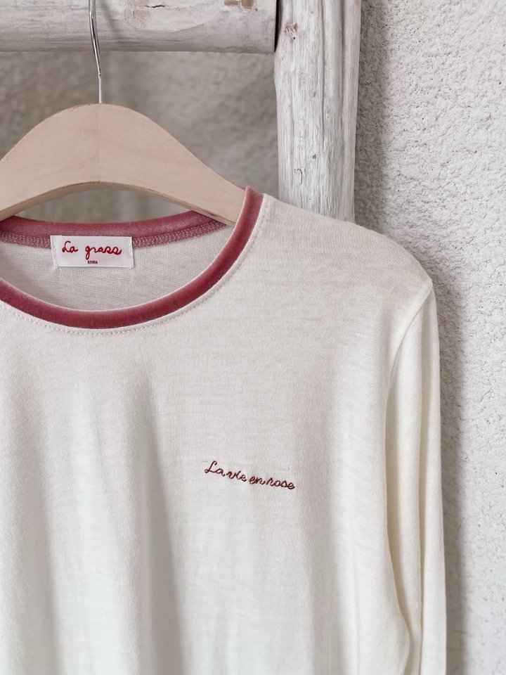 Lagrass - Korean Women Fashion - #womensfashion - Snow Tee - 11