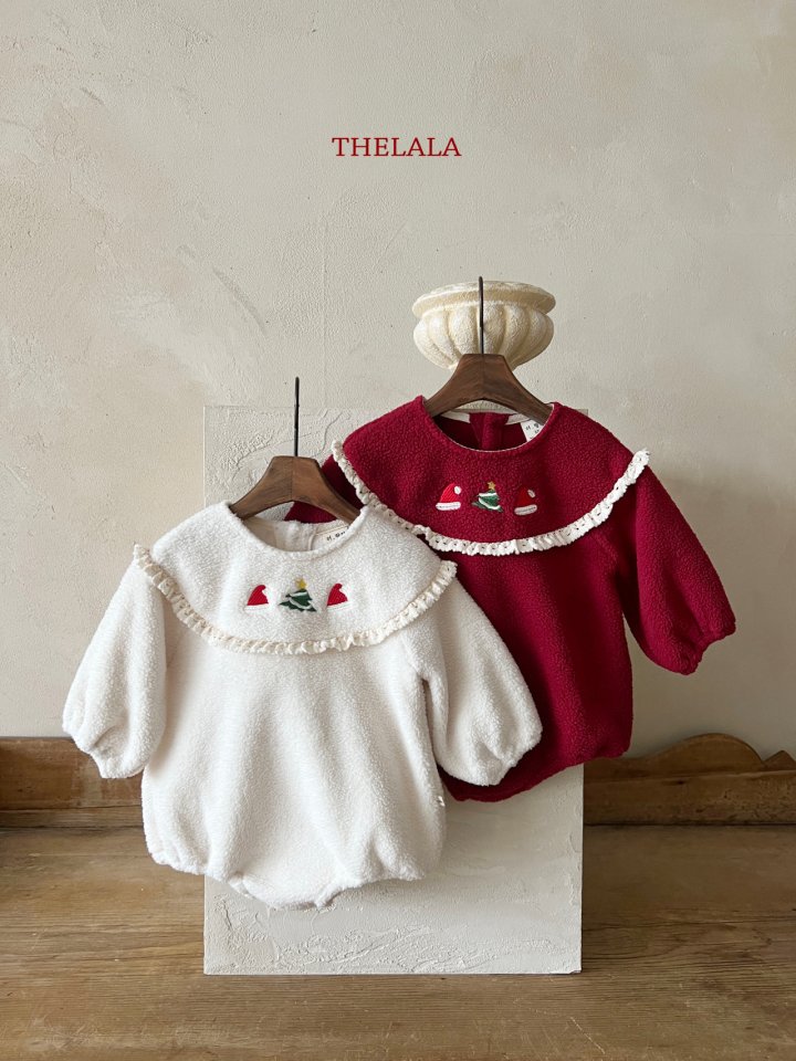 Lala - Korean Baby Fashion - #babyboutique - Santa Cap Suit - 10