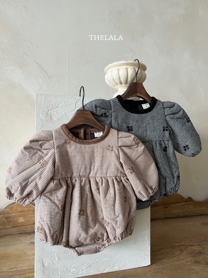 Lala - Korean Baby Fashion - #babyboutique - Pie Embroidery Suit - 11