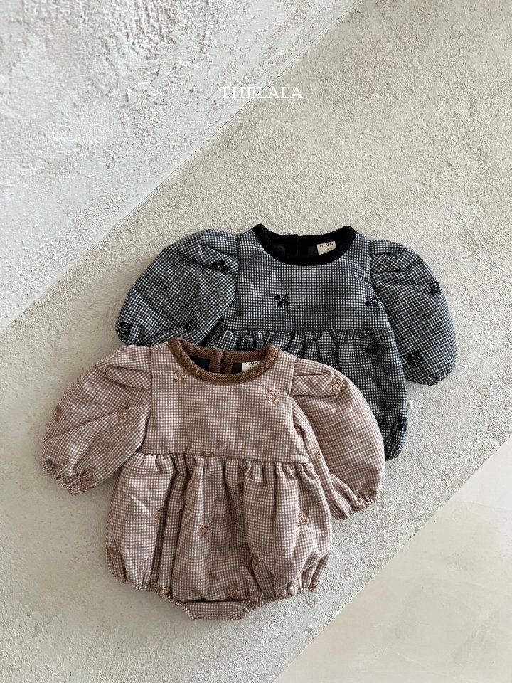Lala - Korean Baby Fashion - #babyboutique - Pie Embroidery Suit - 12