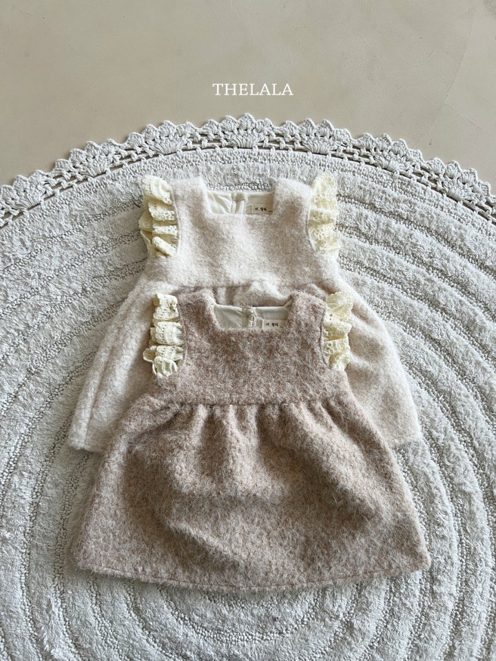 Lala - Korean Baby Fashion - #babyboutique - Boucle One-piece - 8