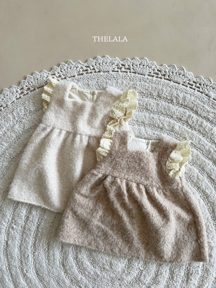 Lala - Korean Baby Fashion - #babyboutique - Boucle One-piece - 9