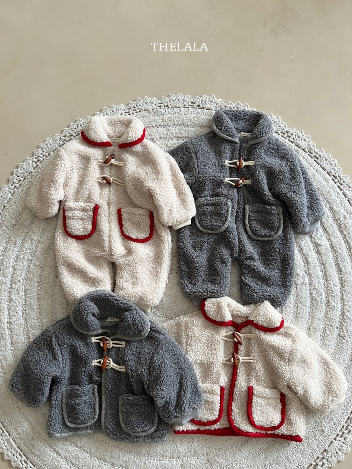 Lala - Korean Baby Fashion - #babyboutique - Fleece Jacket - 5