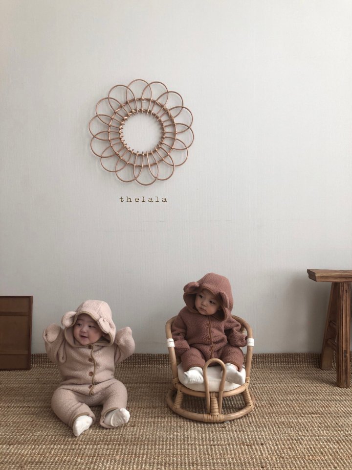 Lala - Korean Baby Fashion - #babyboutique - Puff Bear Suit - 7