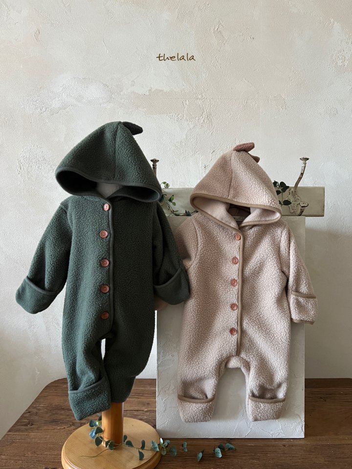 Lala - Korean Baby Fashion - #babyboutique - Puff Tyranno Suit - 6