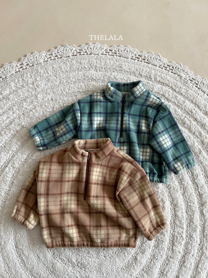 Lala - Korean Baby Fashion - #babyboutique - Burber Tee - 8