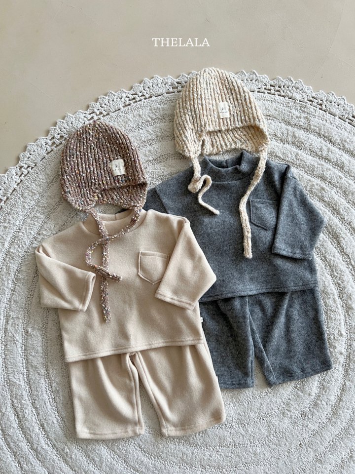 Lala - Korean Baby Fashion - #babyboutique - Faded Ear Flap - 6