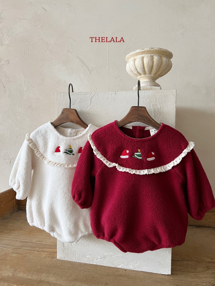 Lala - Korean Baby Fashion - #babyboutiqueclothing - Santa Cap Suit - 11