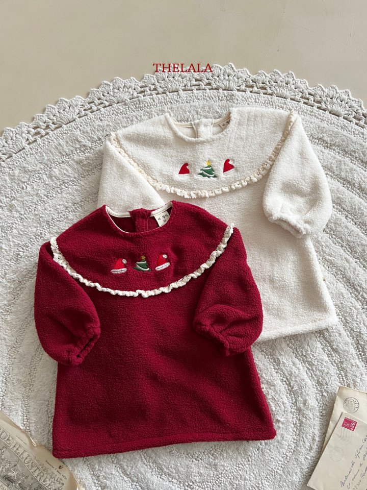 Lala - Korean Baby Fashion - #babyboutiqueclothing - Santa Cap One-piece - 10